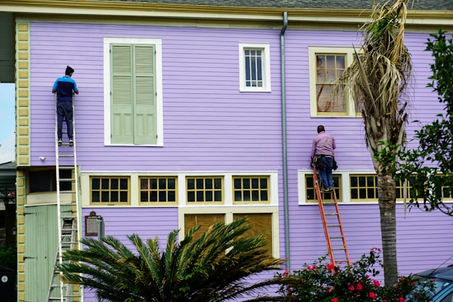 Purple Siding